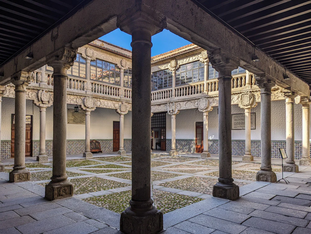Palacio de Polentinos, Academia de Intendencia