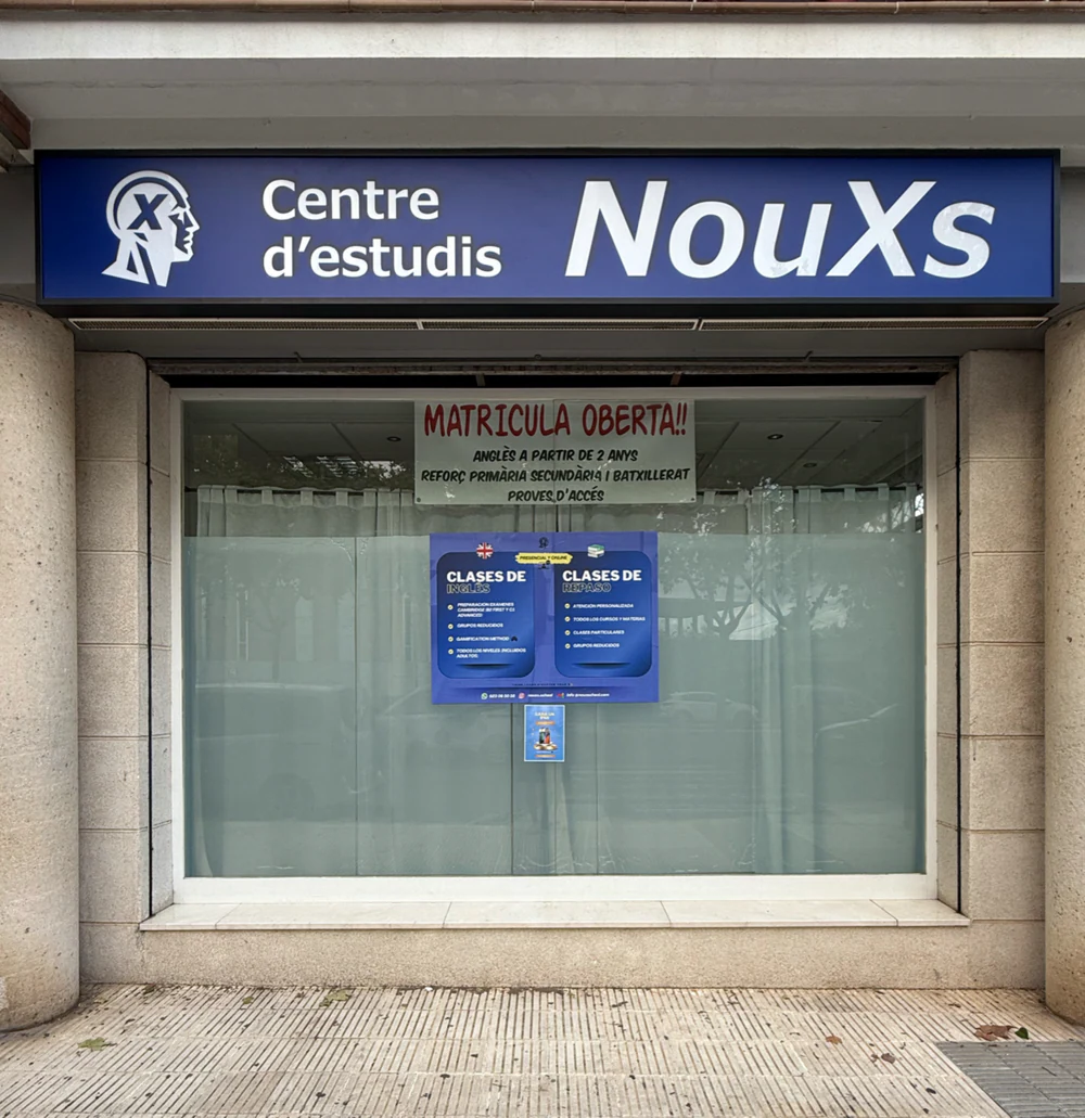 NouXs | Academia de inglés y repaso