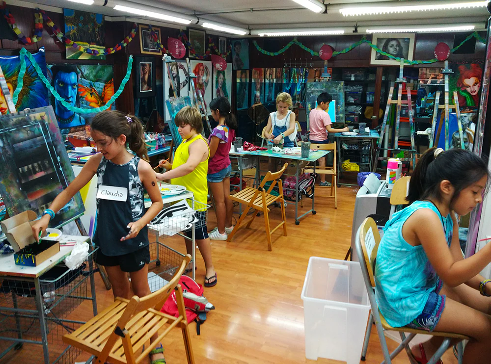 Foto de Academia de Marte – Paint & Wine Barcelona
