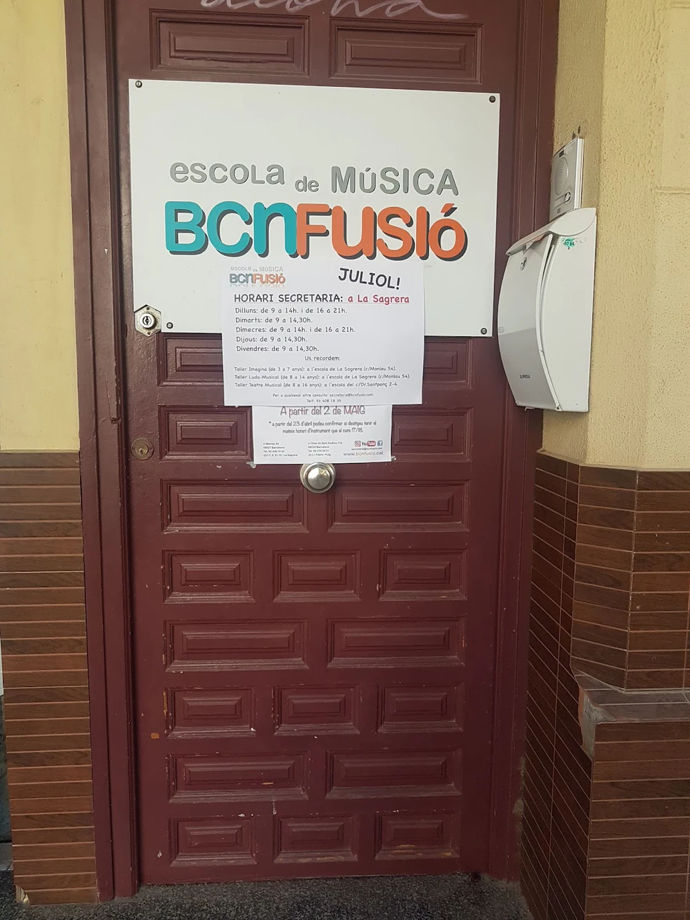 Foto de Escuela de Música Bcn Fusió
