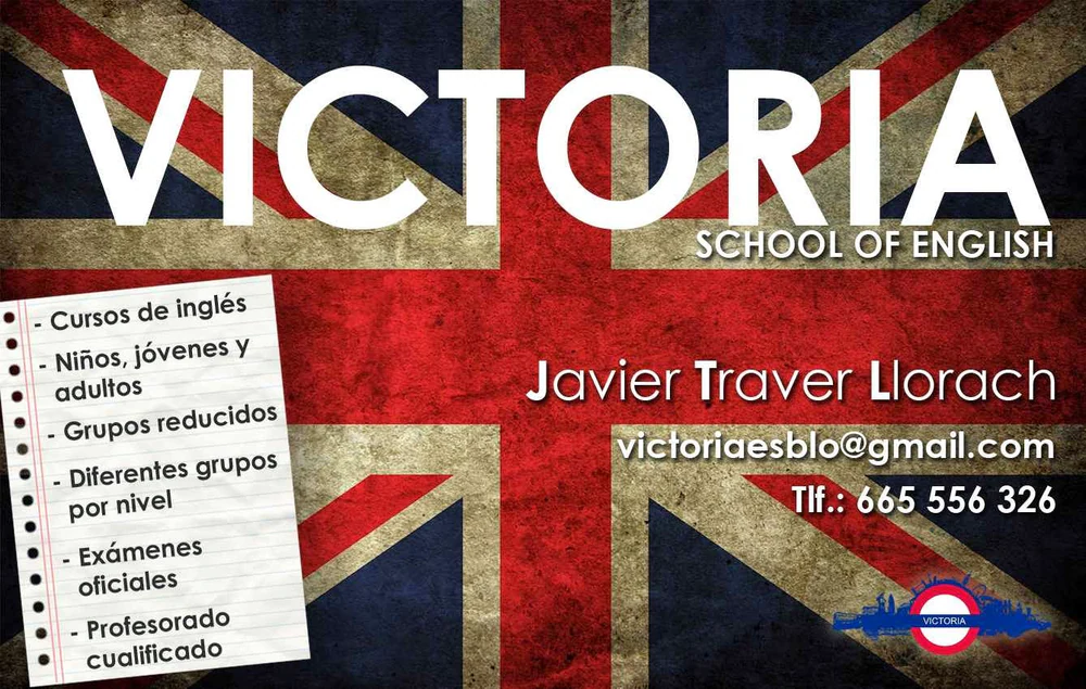 Portada de Victoria School of English