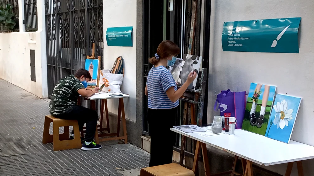 Clases de dibujo y pintura, Cádiz, zona Blahia Blanca. Rafael casado Cerezo.