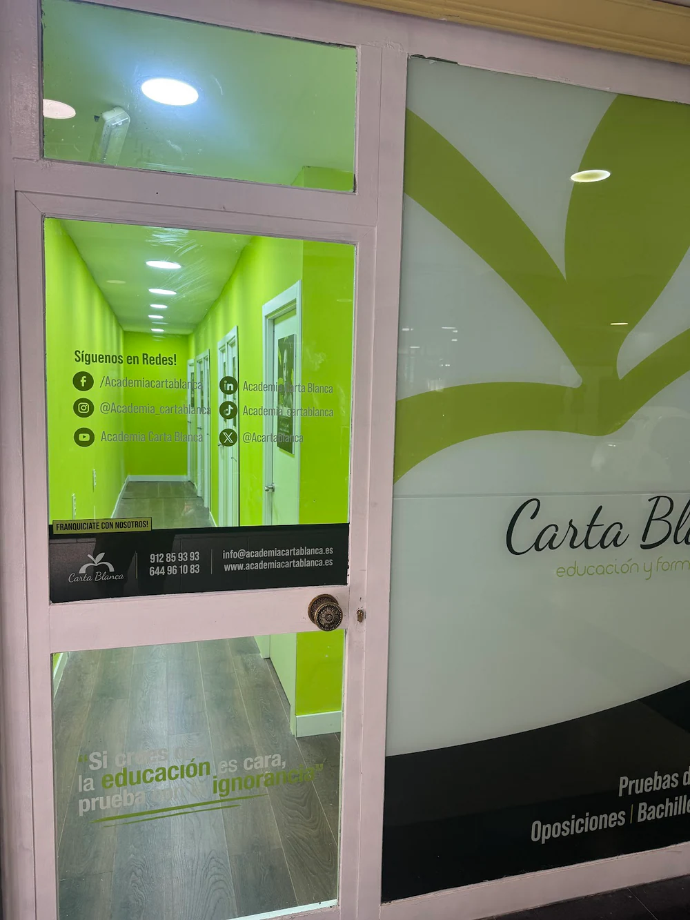 Academia En Alcalá De Henares: Academia Carta Blanca