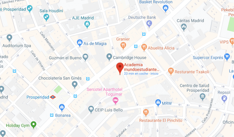 Academia mundoestudiante López de Hoyos