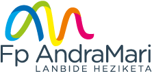 Logo de FP Andra Mari Lanbide Heziketa
