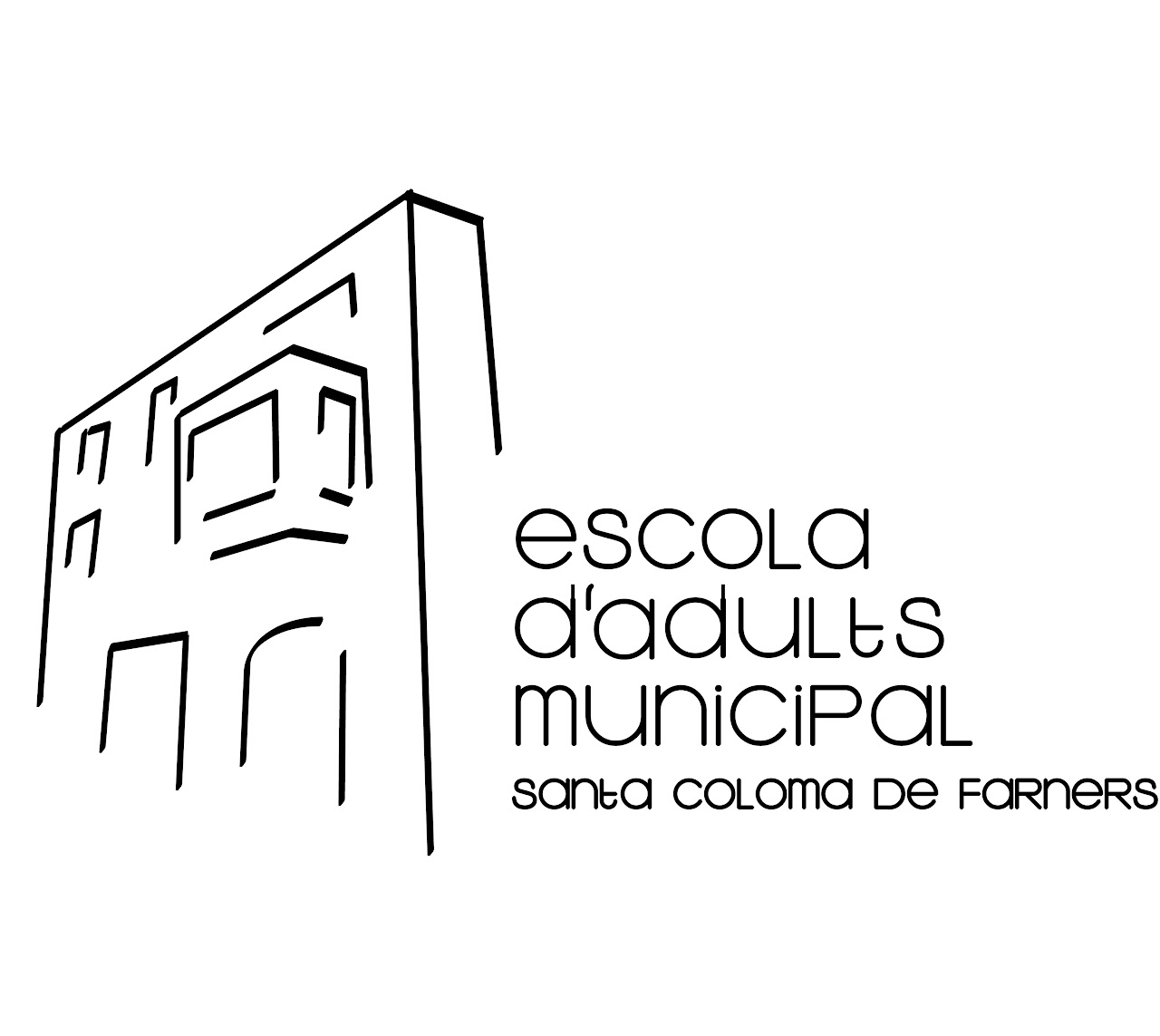 Logo de Escuela de Adultos Municipal de Santa Coloma de Farners