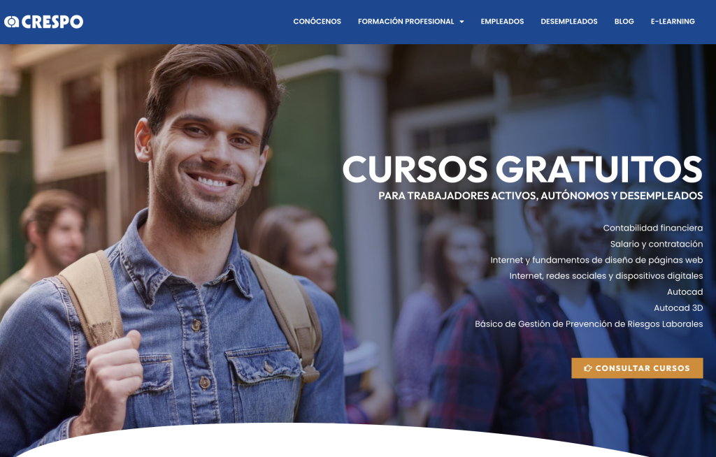 Logo de Academia Crespo