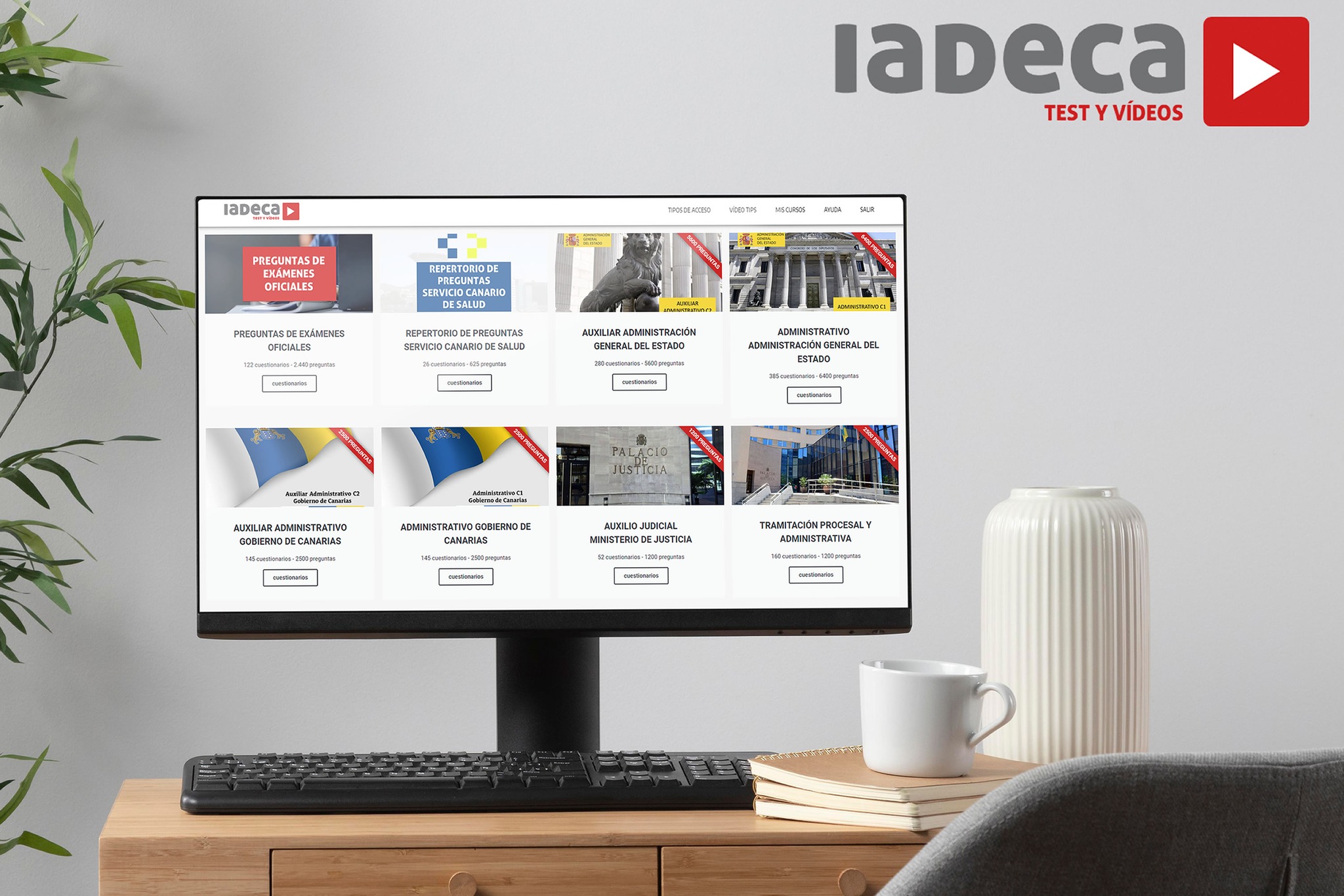 Logo de IADECA Oposiciones