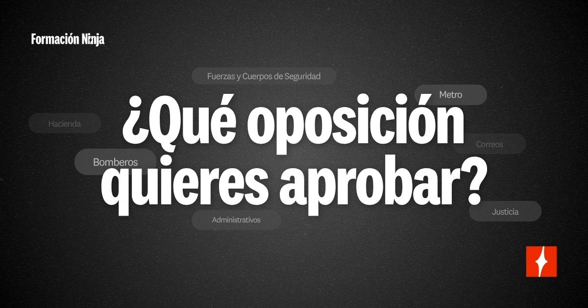 Logo de Academia de Oposiciones | Formación Ninja