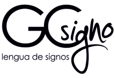 Logo de GCsigno. Centro especializado en Lengua de Signos