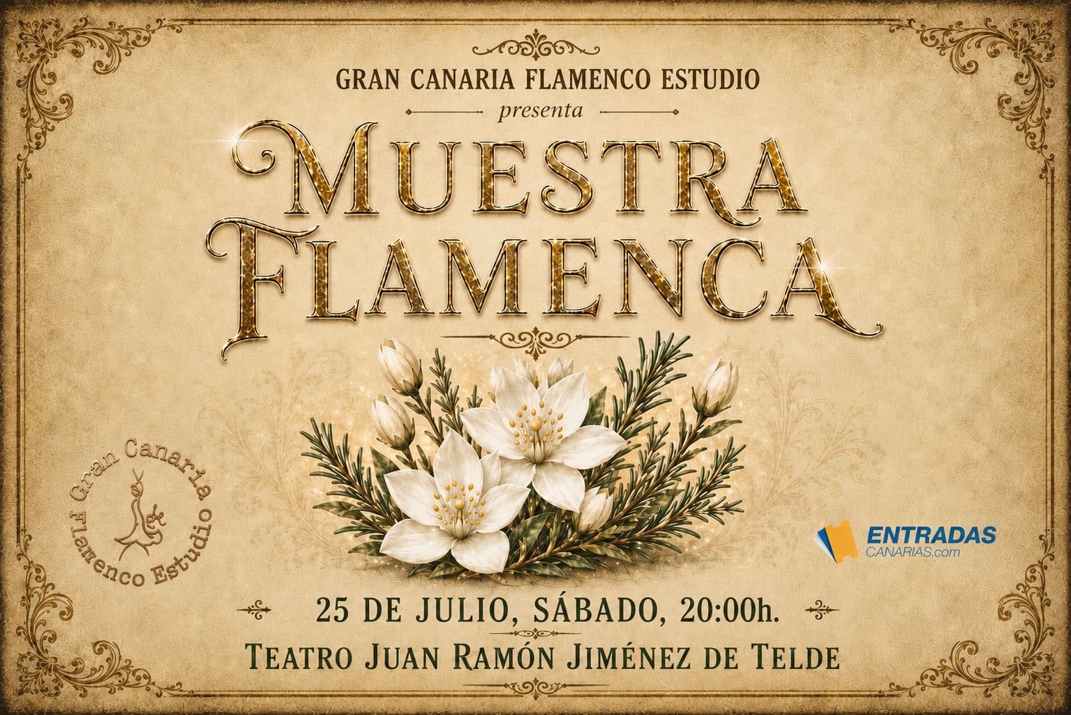Logo de Gran Canaria Flamenco Estudio