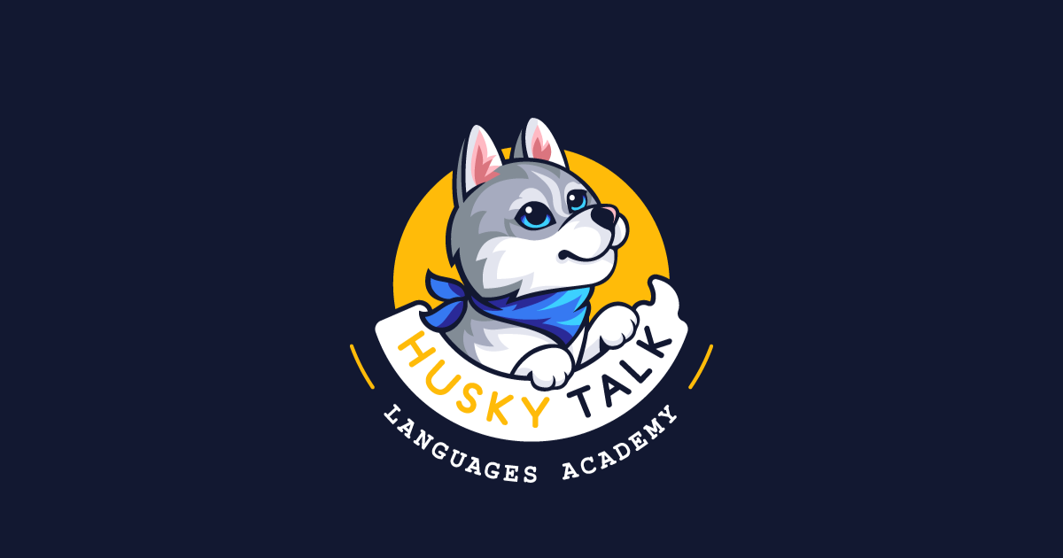 Logo de Clases de inglés online - Husky Talk