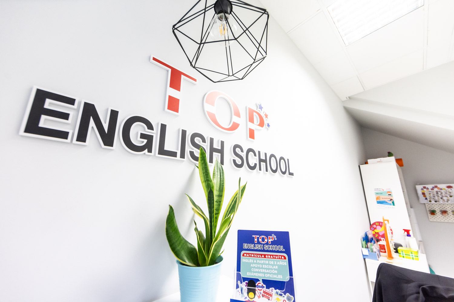 Logo de Top English School
