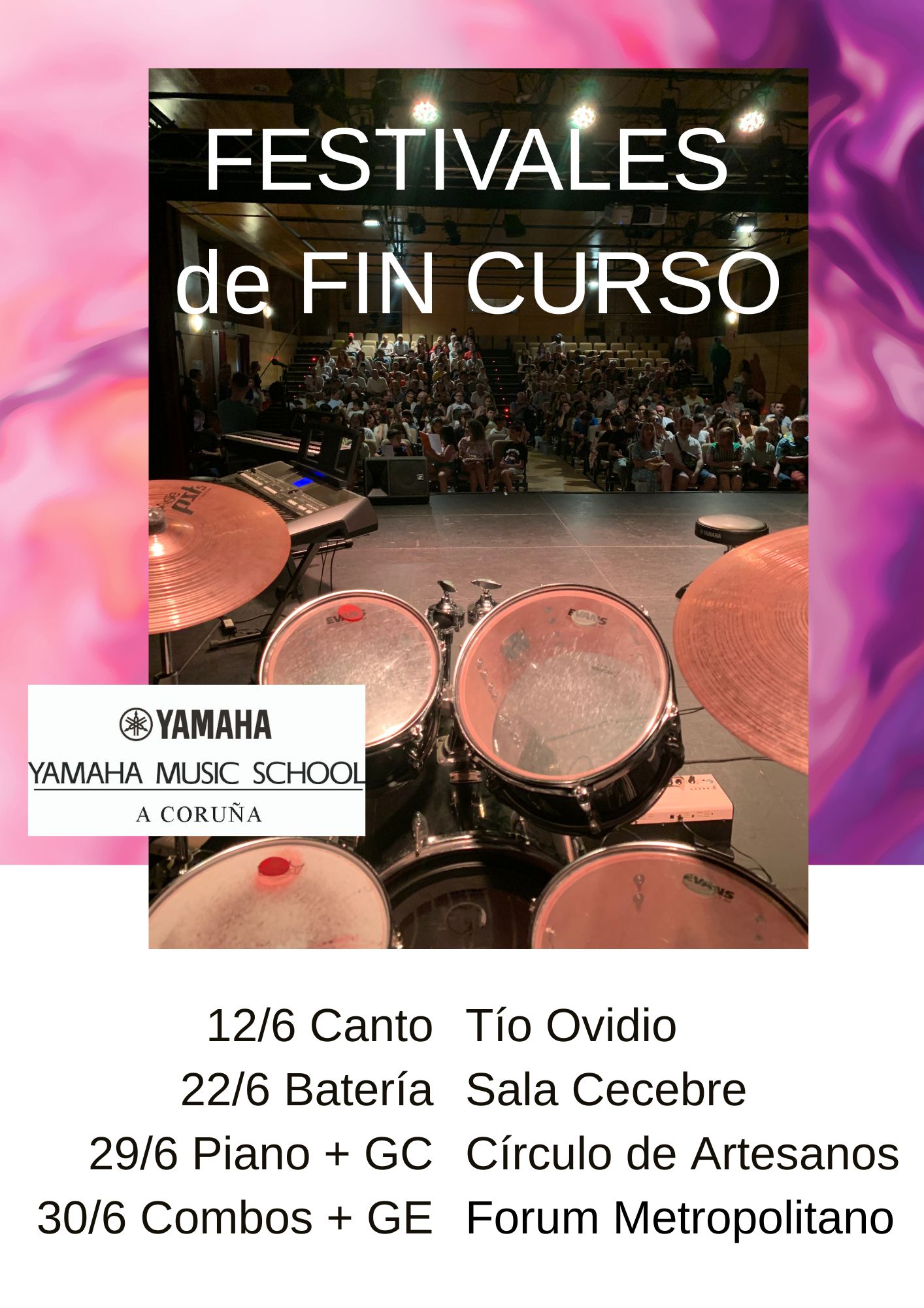 Logo de Yamaha Music School A Coruña
