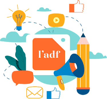Logo de LADF | L'atelier du français Gros