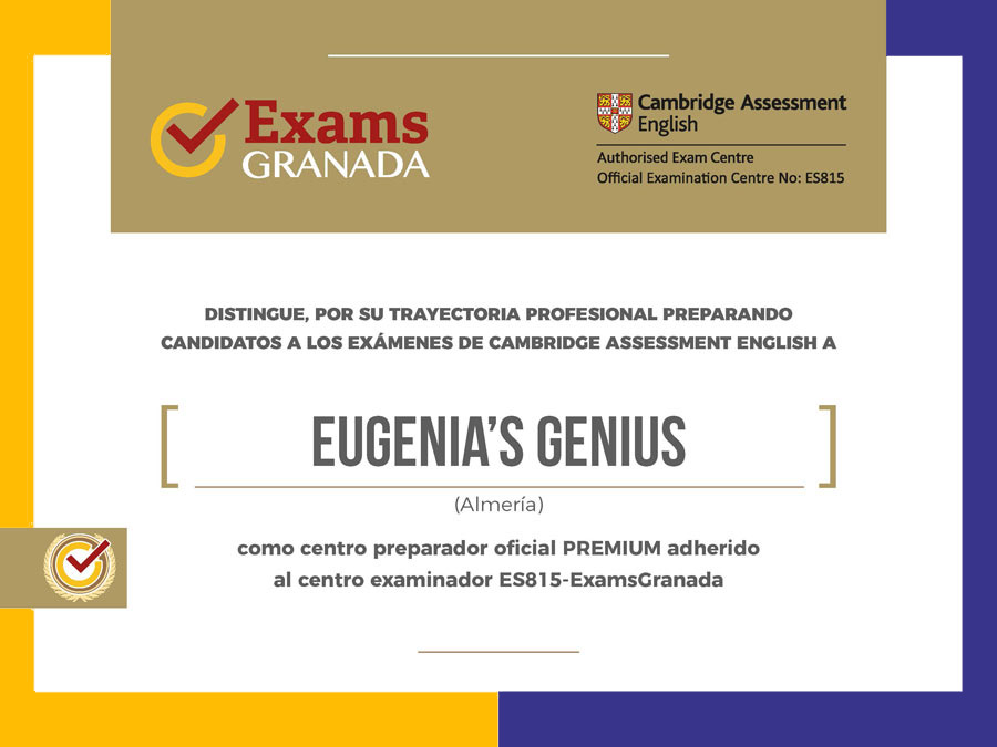 Idiomas Eugenia´s Genius El Ejido