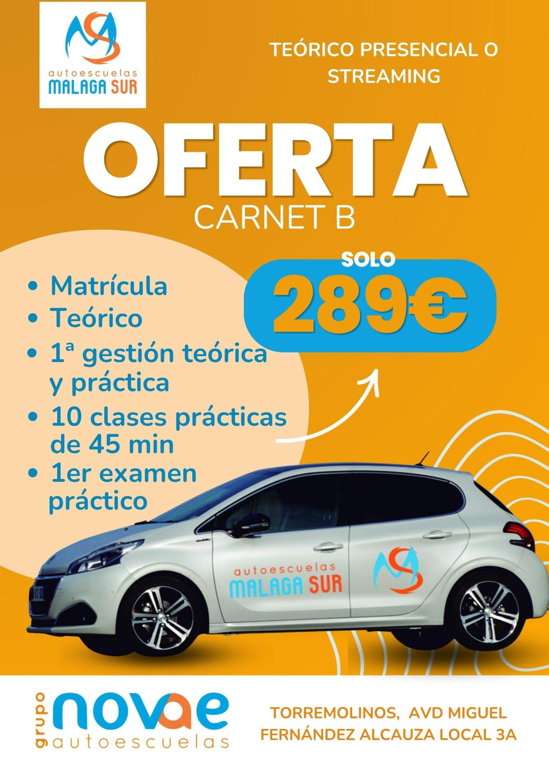 Logo de Autoescuela Novae Torremolinos