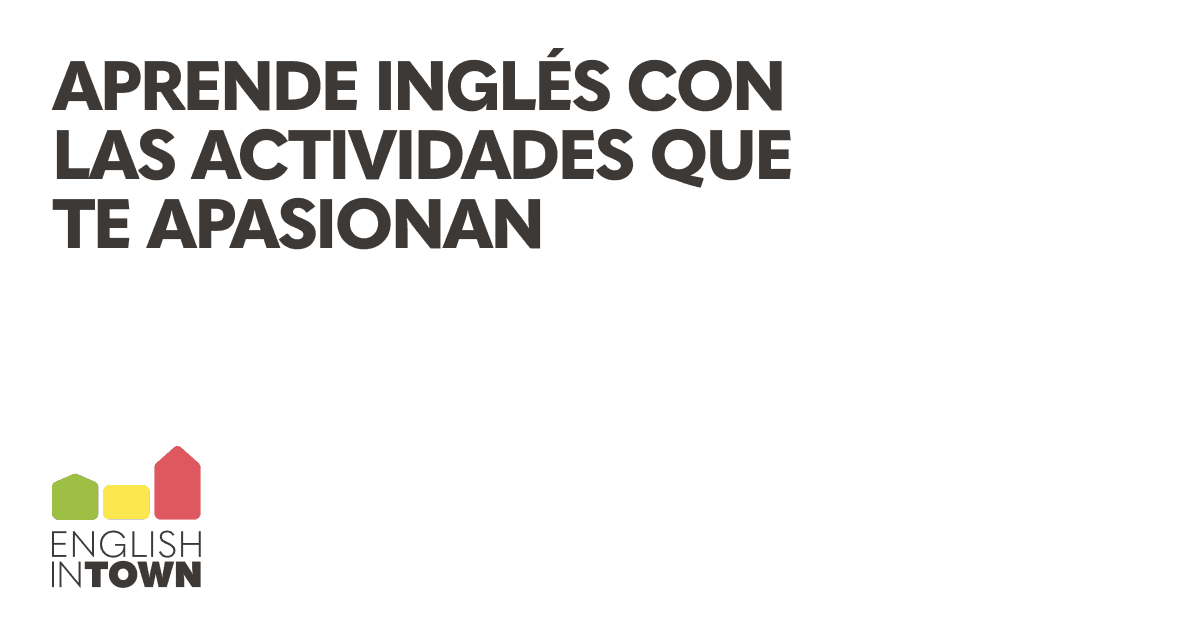 Logo de English In Town - Academia De Inglés En Rivas
